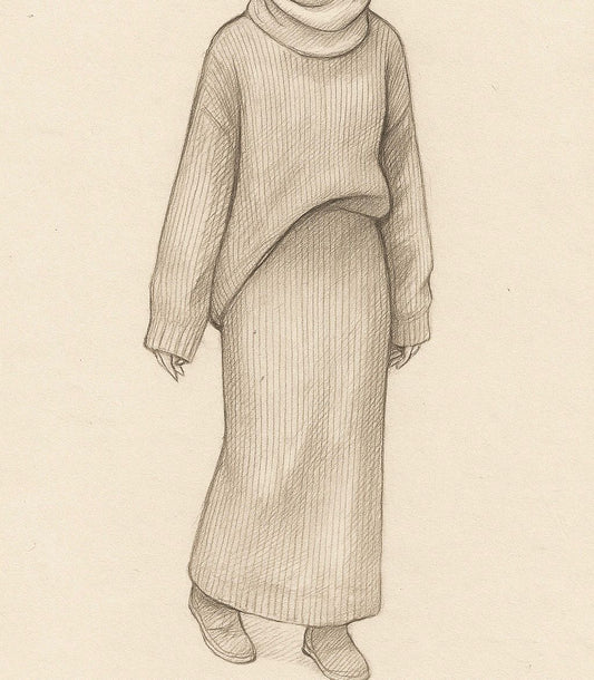 Sukoon — The Knitted Set (Cream)